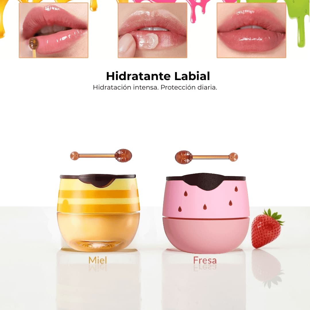 Aplicador higiénico BeeKiss bálsamo labial cremoso