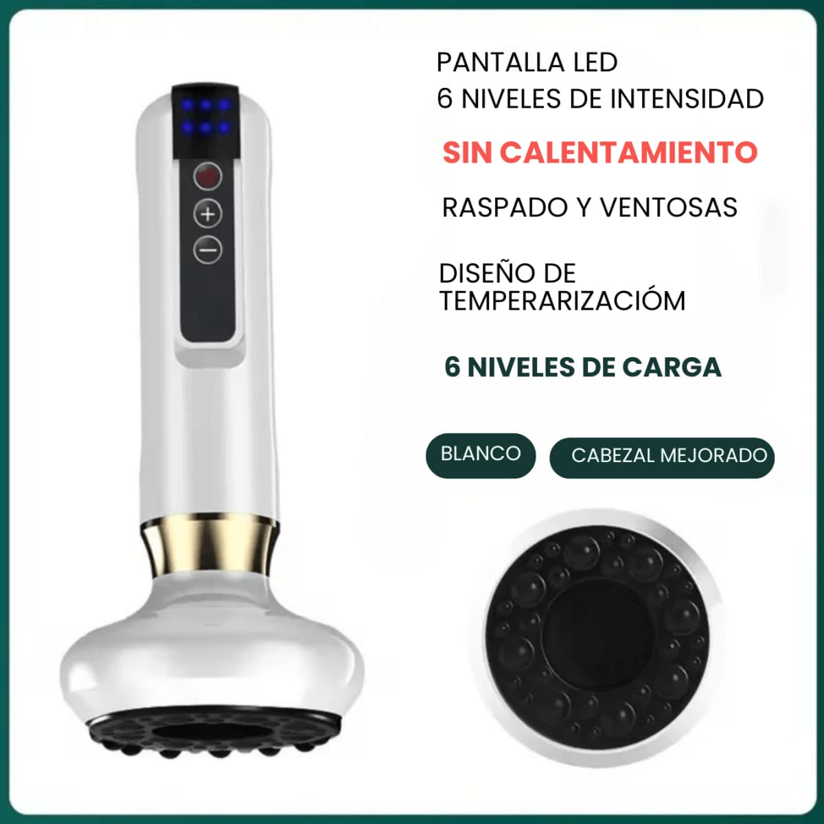 Mujer feliz mostrando resultados con LuxeRoll