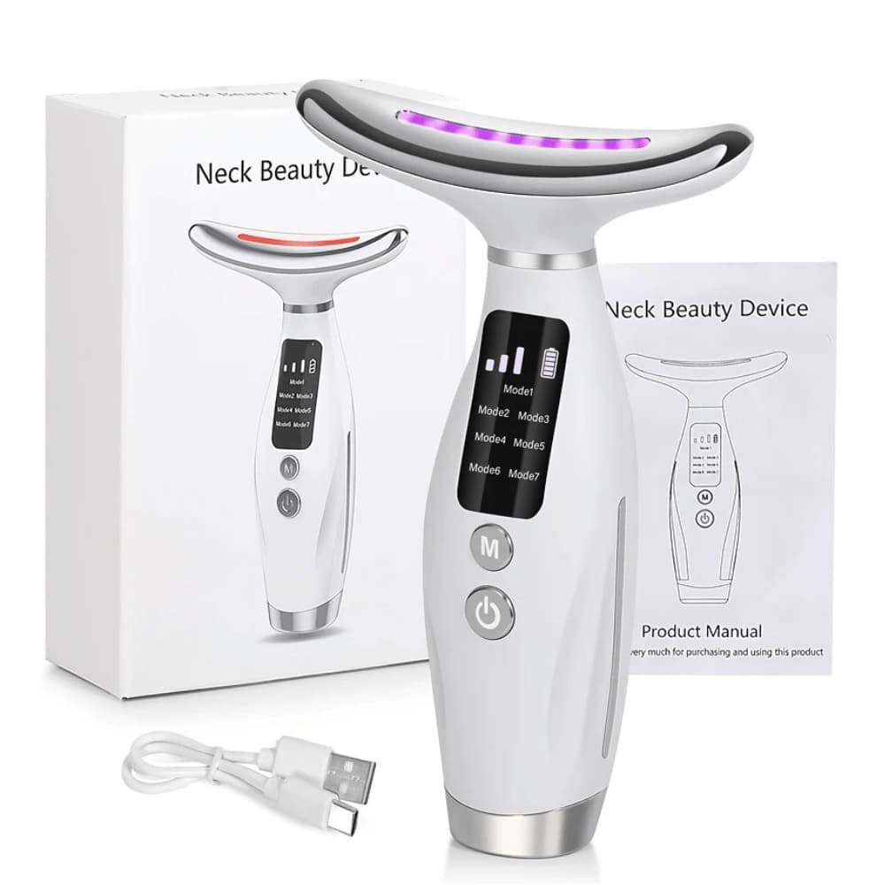 NeuroGlow Pro con accesorios y manual de uso