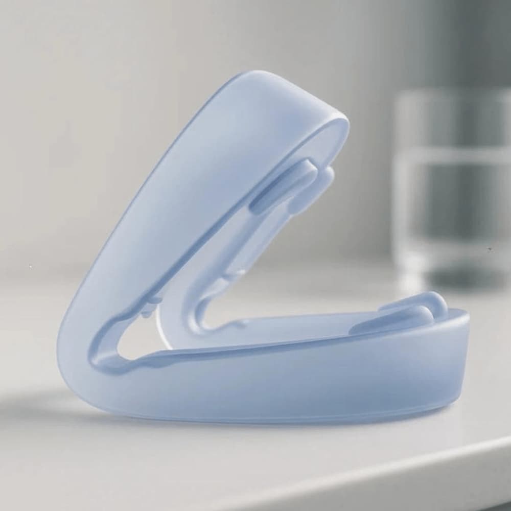 "Diseño ergonómico boquilla antironquidos cómoda uso