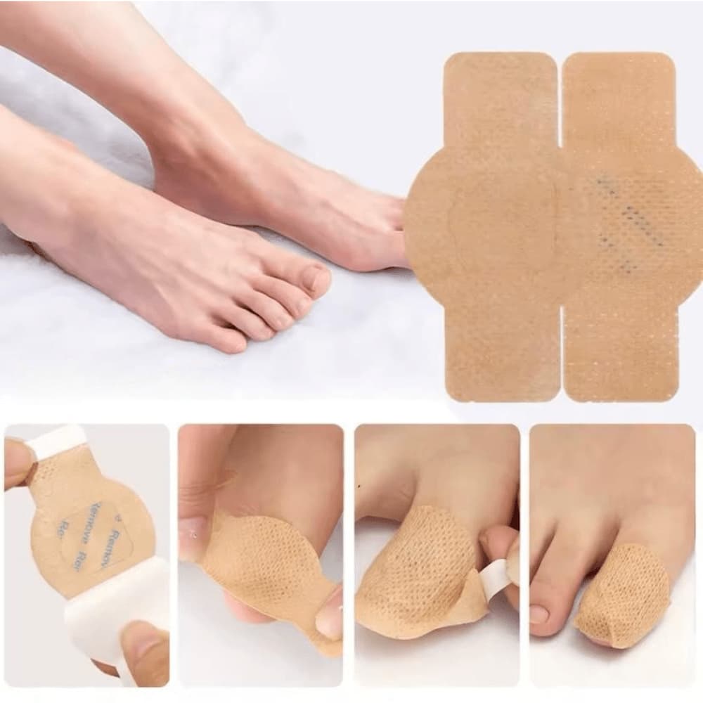 FParches discretos Fungal Nail uso diario cómodo