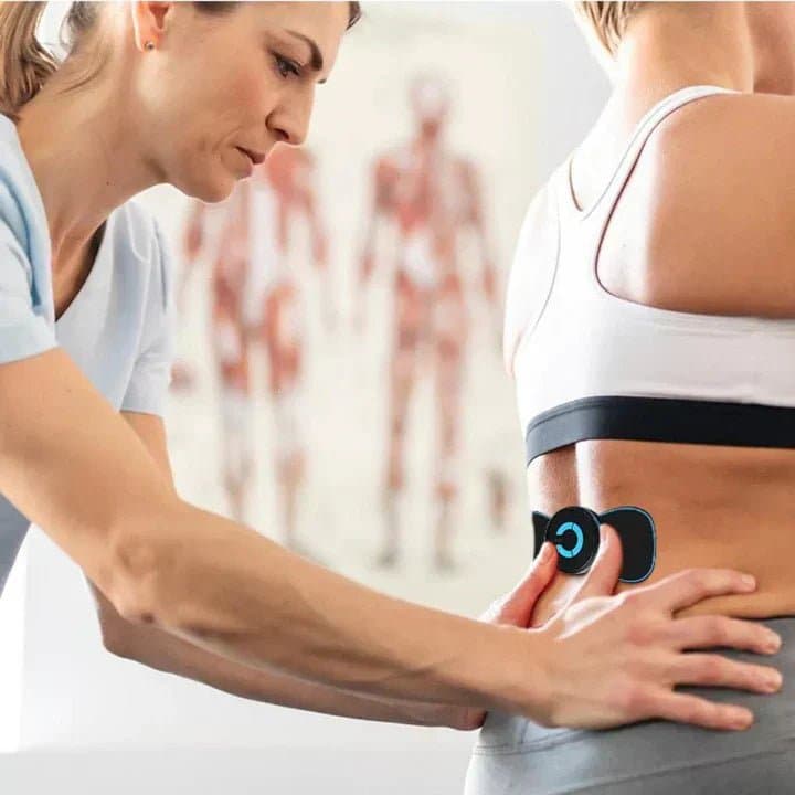 PAntes después parche masaje corporal resultados visibles