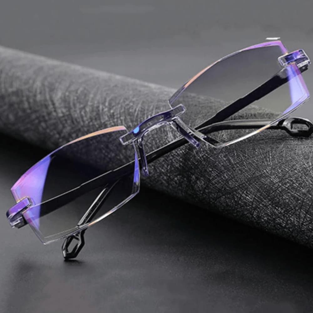 Gafas inteligentes TR90 para lectura cómoda en uso