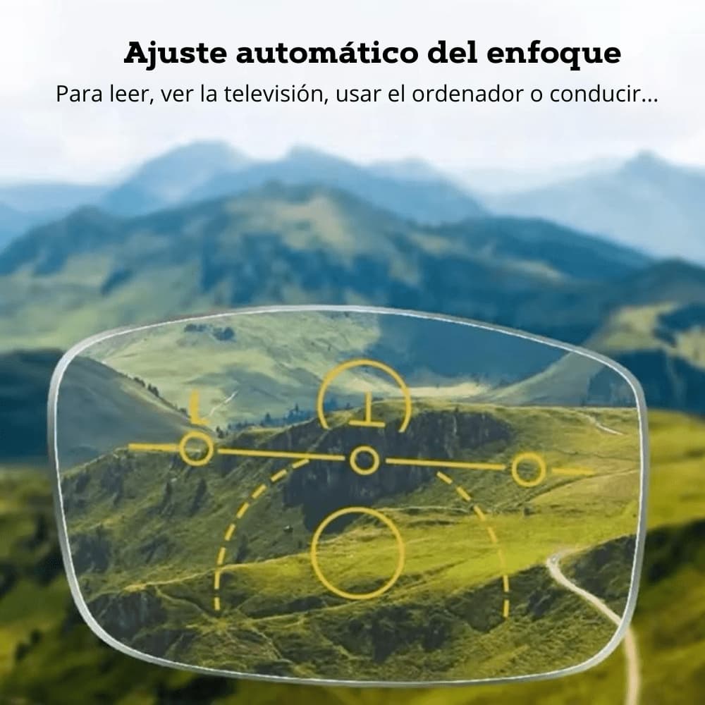 Persona usando gafas TR90 para leer sin fatiga